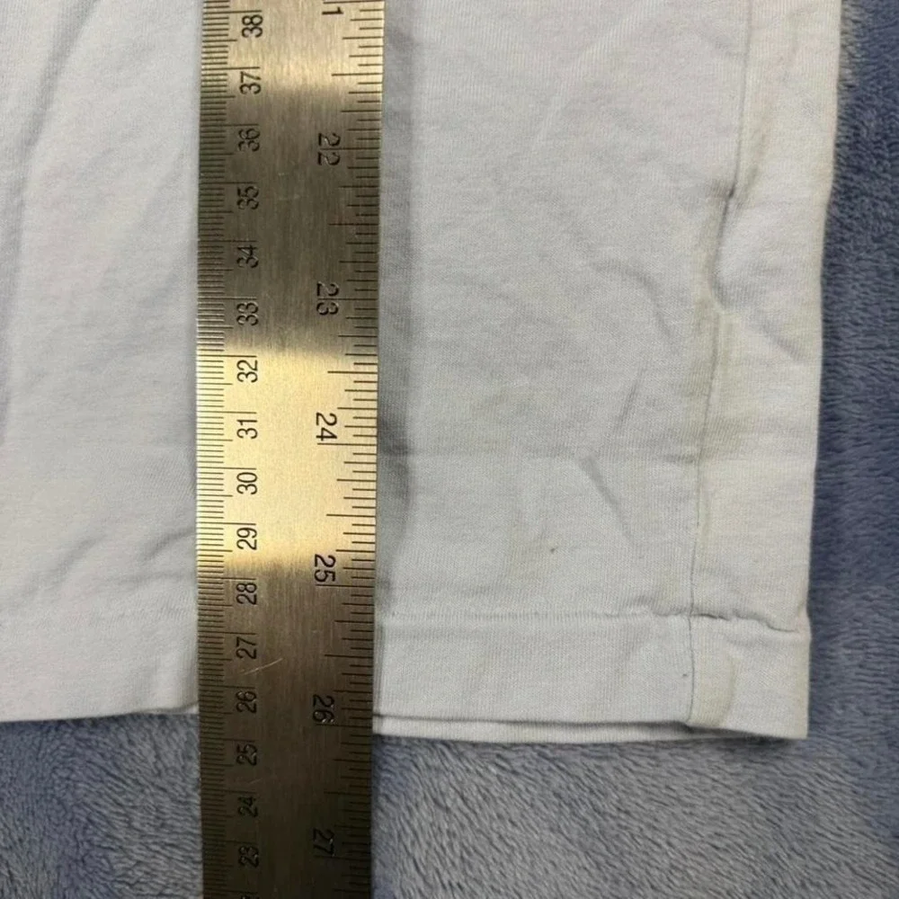 Ralph‎ Lauren baby blue t-shirt with yellow logo Size XL